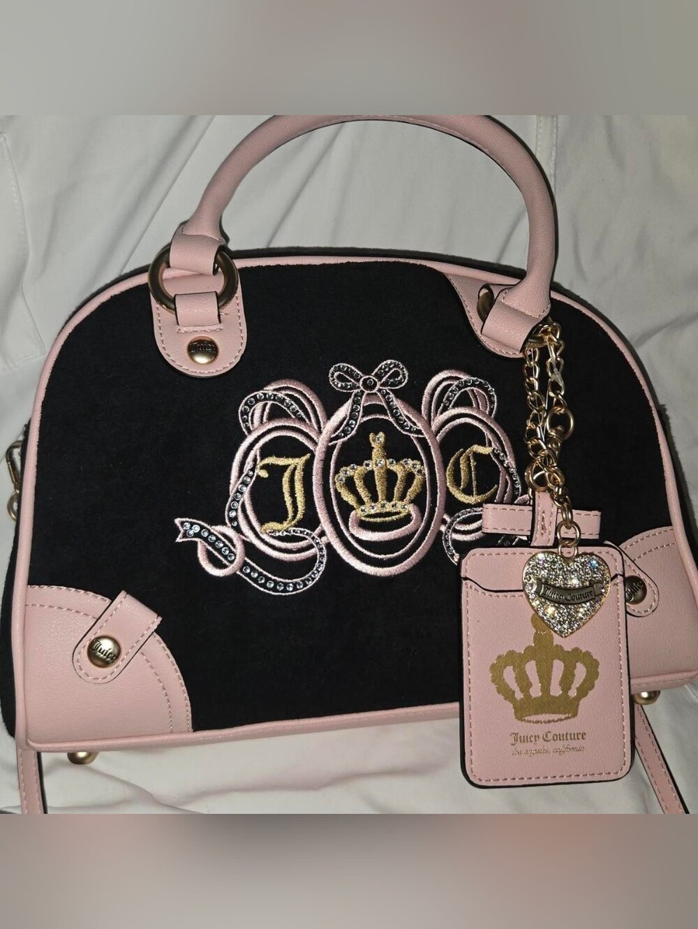 NWOT Juicy Couture Bowler Bag